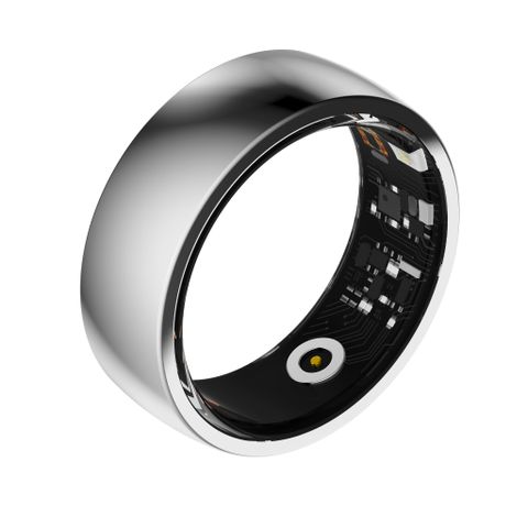 NJYUAN R09M Smart Ring Silver – Nhẫn Thông Minh Theo Dõi Sức Khỏe