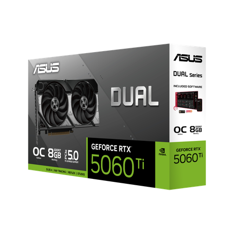 Card màn hình Asus GeForce RTX 5060 Ti DUAL OC 8GB
