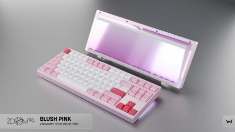 Zoom TKL Keyboard - Blush Pink