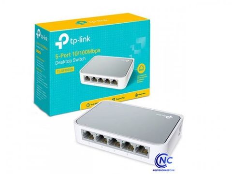 Switch TP-Link TL-SF1005D 5 Cổng 10/100Mbps - Nhỏ Gọn & Sửa Chữa