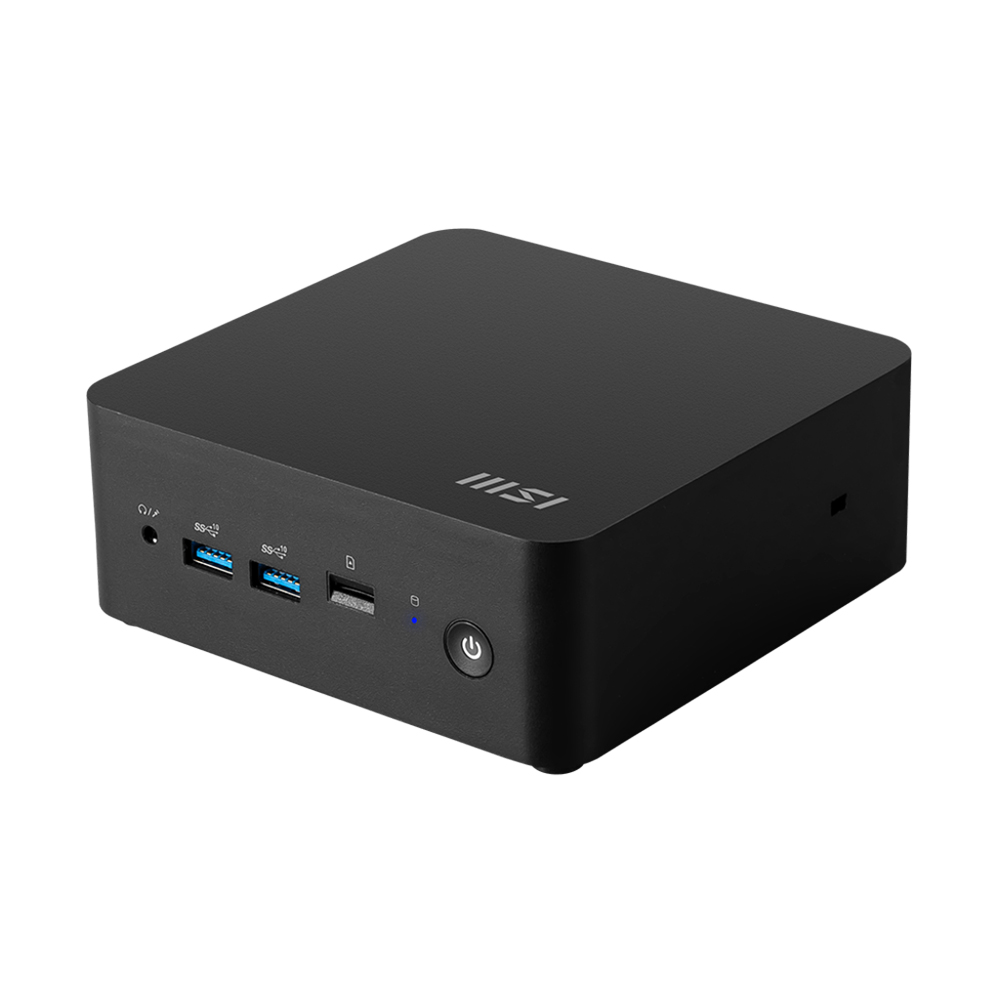 Ảnh minh họa MÁY TÍNH ĐỂ BÀN MINI PC MSI NUC 9S6-B0B111-086 (Core 7 150U | 16GB DDR5 | 512GB SSD | Win11 Home | WF/BT | 3Y | ĐEN) 2