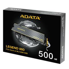  SSD NVMe ADATA LEGEND 860 500GB PCIe Gen4 – Tốc độ 6000MB/s 