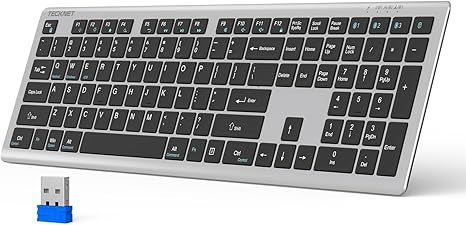 Bàn phím Bluetooth TECKNET có thể sạc lại