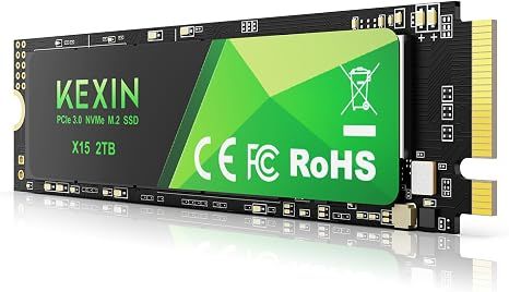 SSD KEXIN 2TB PCIe 3.0 M.2 2280