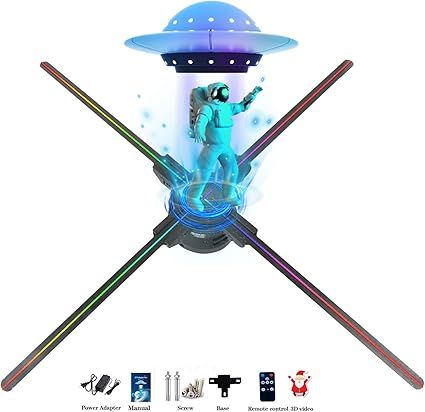Quạt chiếu ảnh ba chiều 3D WANTHER
