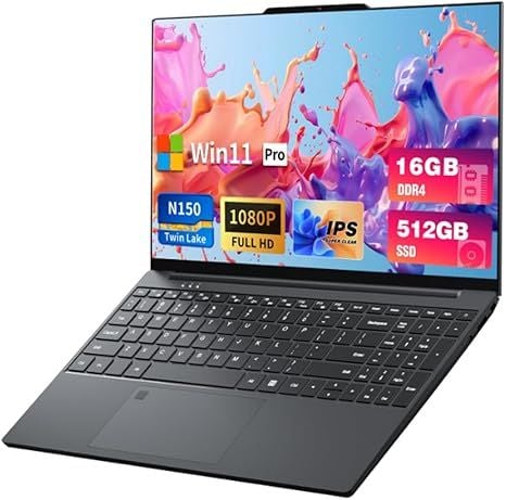 Laptop DUNHOO, Laptop 15.6 inch với bộ xử lý N150