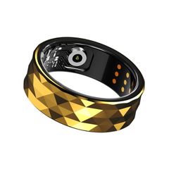  NJYUAN R12M Smart Ring Gold – Nhẫn Thông Minh Theo Dõi Sức Khỏe & Hoạt Động 