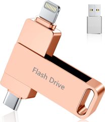  USB Flash Drive MFi 512GB 3in1 – iPhone/iPad/Android/PC 