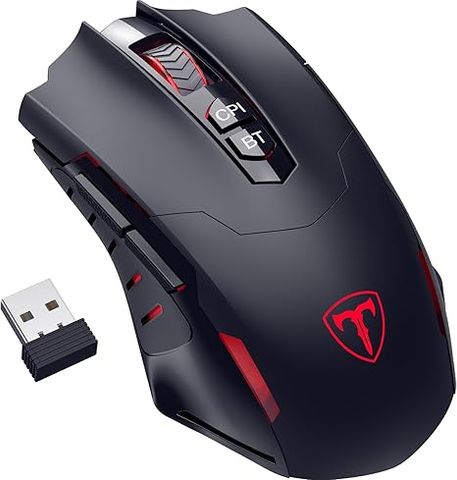 Chuột chơi game không dây RisoPhy PC400 với độ phân giải 8000 DPI
