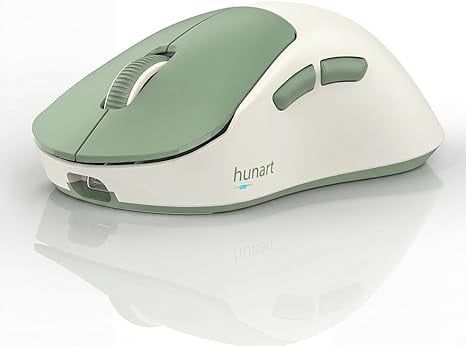 Chuột không dây Hunart H6 49g, Bluetooth & 2.4GHz