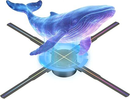 Quạt chiếu hình ảnh ba chiều 3D 23,62 inch
