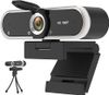 Webcam 1080P with Microphone & Privacy Cover for PC/Laptop