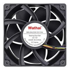  Wathai 12038 120mm x 38mm PWM Computer PC Case Fan 