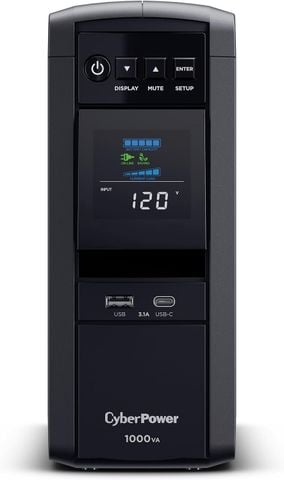 Bộ lưu điện CyberPower CP1000PFCLCD 1000VA/600W – Sóng sin PFC