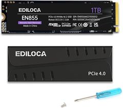  SSD Ediloca EN855 1TB PCIe 4.0 Kèm Tản Nhiệt 