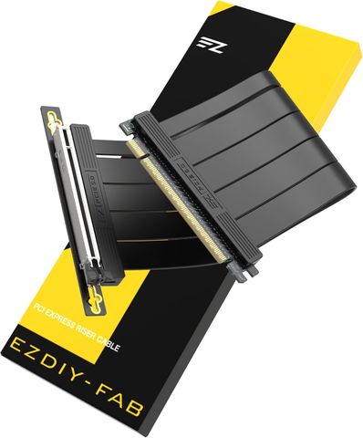 Cáp Riser EZDIY-FAB PCIe 5.0 Gen5 30cm Black
