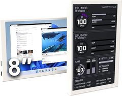  Màn Hình Phụ WOWNOVA 8 Inch LCD Screen White 