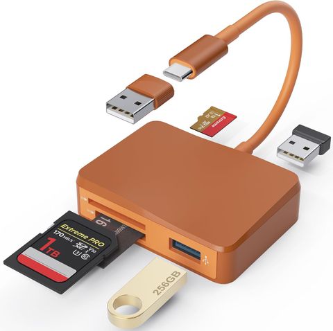 Đầu đọc thẻ đa năng TIANSONG USB Type-C và Type-A