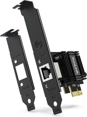 Card Mạng 10Gb VunLink RTL8127AT – PCIe 4.0 x1, RJ45