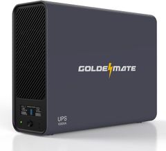  UPS GOLDENMATE 1000VA/800W – LiFePO4 230Wh, LCD, 8 ổ cắm 