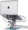 Giá Đỡ Laptop Kiêm Hub USB-C 9 Trong 1 Có Quạt Tản Nhiệt, Xoay 360 Độ