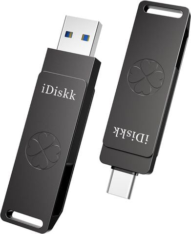 iDiskk USD10 256GB USB-C USB-A 1000MB/s