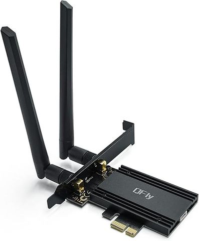 Card WiFi QFly PCIe 6E