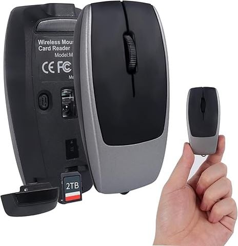 Chuột không dây Bluetooth mini tích hợp đầu đọc thẻ TF