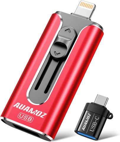 Ổ Cứng Flash 512GB AUAMOZ Đỏ