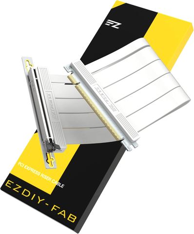 Cáp Riser EZDIY-FAB PCIe 5.0 Gen5 30cm White