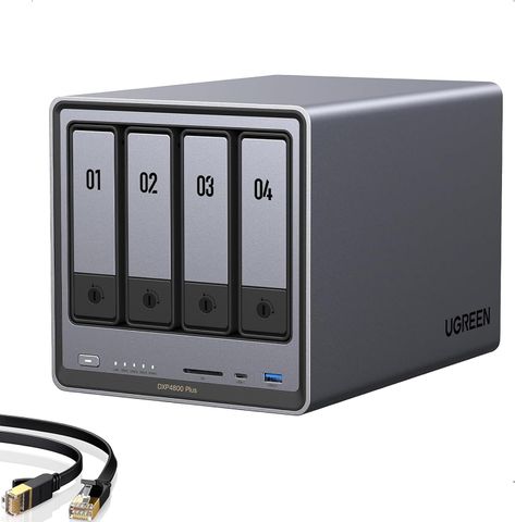 UGREEN NASync DXP4800 Plus 4-Bay – 10GbE, Diskless