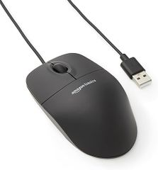  Amazon Basics 3-Button USB Wired Mouse 
