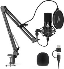  Microphone USB, MAONO 192KHZ/24Bit 