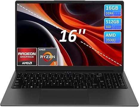 Máy tính xách tay IPS FHD 16 inch