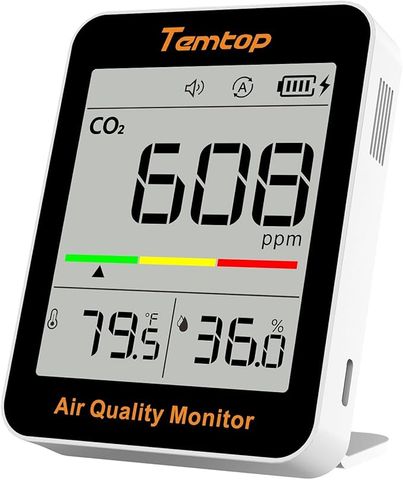 Máy đo CO2 Temtop - Thiết bị giám sát chất lượng không khí trong nhà