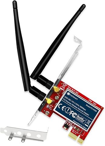 Bộ chuyển đổi mạng không dây N 2.4GHz 300Mbps PCIE