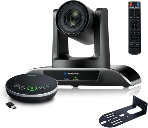 Camera hội nghị TONGVEO PTZ AI 1080p 12X kèm loa Bluetooth
