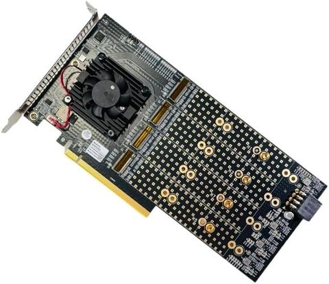 Thẻ Yibaotong PLX8749 8 Cổng M.2 NVMe