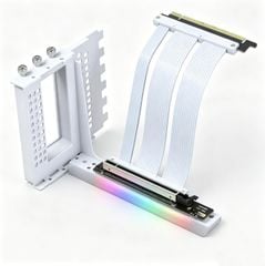  Bộ Cáp Riser & Giá Đỡ VGA GIGA-MEGA PCIe 5.0 16cm White V3 