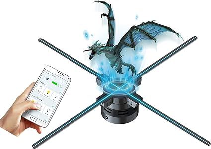 Máy chiếu 3D HologramFan, Missyou 23.6 inch