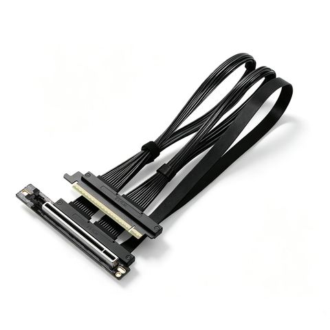 Cáp Riser GIGA-MEGA PCIe 5.0 x16 AI Server 50cm Black
