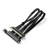 Cáp Riser GIGA-MEGA PCIe 5.0 x16 AI Server 50cm Black