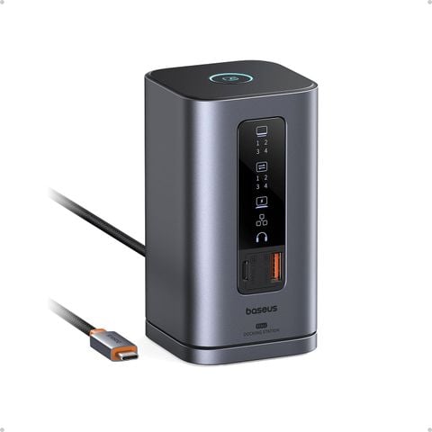 Trạm Kết Nối Baseus Spacemate 11 Trong 1, Hỗ Trợ 3 Màn Hình Cho Windows