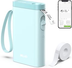  Nelko P21 Cyan – Máy in nhãn Bluetooth cho văn phòng 