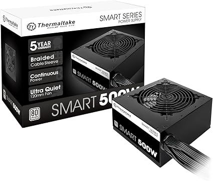 Nguồn Thermaltake Smart 500W 80+ White Certified