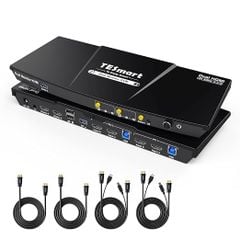  Bộ Chuyển Mạch KVM TESmart Dual Monitor 4K 