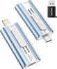 SCICNCE USB 256GB Dual USB-A USB-C Màu Xanh