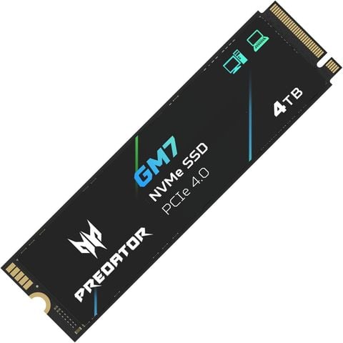 SSD Acer Predator GM7 4TB PCIe Gen4 7400MB/s
