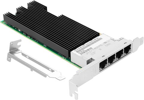Card Mạng PCIe Intel X710-T4 4 Cổng RJ45 10Gb Tốc Độ Cao Cho Máy Chủ
