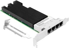  Card Mạng PCIe Intel X710-T4 4 Cổng RJ45 10Gb Tốc Độ Cao Cho Máy Chủ 